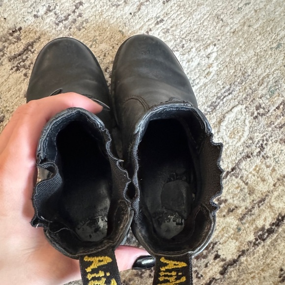 Dr Martens Rometty lugsole chunky punk goth 90’s style grunge Chelsea boot - Picture 8 of 13